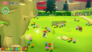 Picnic Road — Paper Mario: The Origami King walkthrough screenshot