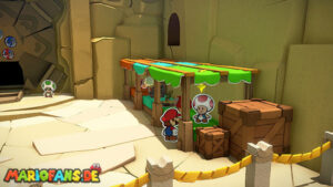 Picnic Road — Paper Mario: The Origami King walkthrough screenshot