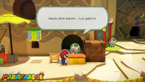 Picnic Road — Paper Mario: The Origami King walkthrough screenshot