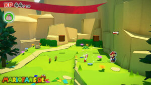 Picnic Road — Paper Mario: The Origami King walkthrough screenshot