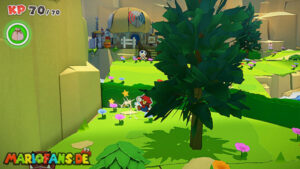 Picnic Road — Paper Mario: The Origami King walkthrough screenshot