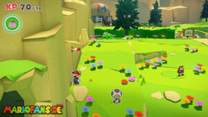 Picnic Road — Paper Mario: The Origami King walkthrough screenshot