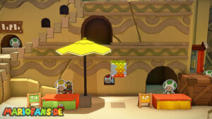 Picnic Road — Paper Mario: The Origami King walkthrough screenshot