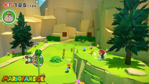 Picnic Road — Paper Mario: The Origami King walkthrough screenshot