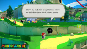 Overlook Mountain — Paper Mario: The Origami King walkthrough screenshot