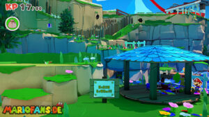 Overlook Mountain — Paper Mario: The Origami King walkthrough screenshot