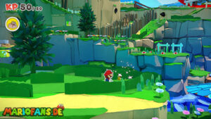 Overlook Mountain — Paper Mario: The Origami King walkthrough screenshot