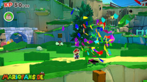 Overlook Mountain — Paper Mario: The Origami King walkthrough screenshot