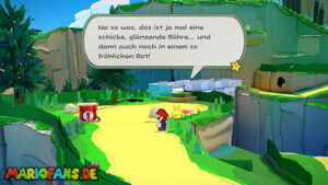 Overlook Mountain — Paper Mario: The Origami King walkthrough screenshot
