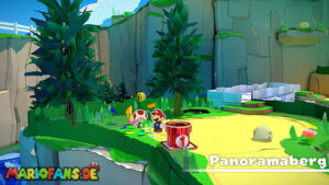 Overlook Mountain — Paper Mario: The Origami King walkthrough screenshot