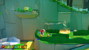 Overlook Mountain — Paper Mario: The Origami King walkthrough screenshot