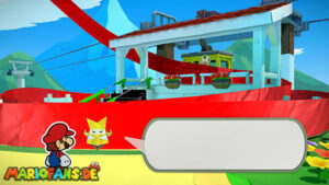 Overlook Mountain — Paper Mario: The Origami King walkthrough screenshot