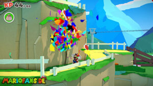 Overlook Mountain — Paper Mario: The Origami King walkthrough screenshot