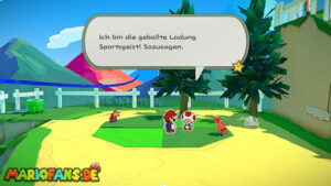 Overlook Mountain — Paper Mario: The Origami King walkthrough screenshot