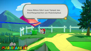 Overlook Mountain — Paper Mario: The Origami King walkthrough screenshot