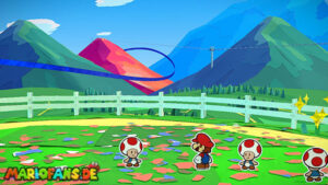 Overlook Mountain — Paper Mario: The Origami King walkthrough screenshot