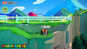 Overlook Mountain — Paper Mario: The Origami King walkthrough screenshot