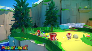 Overlook Mountain — Paper Mario: The Origami King walkthrough screenshot