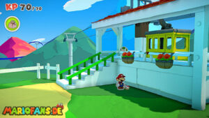 Overlook Mountain — Paper Mario: The Origami King walkthrough screenshot