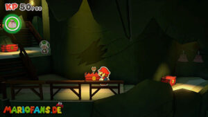 Earth Vellumental Temple — Paper Mario: The Origami King walkthrough screenshot
