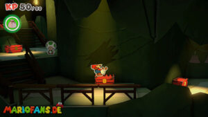 Earth Vellumental Temple — Paper Mario: The Origami King walkthrough screenshot