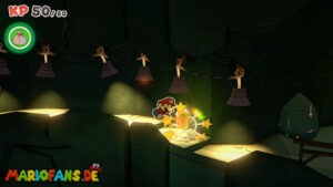 Earth Vellumental Temple — Paper Mario: The Origami King walkthrough screenshot