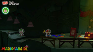 Earth Vellumental Temple — Paper Mario: The Origami King walkthrough screenshot