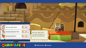Earth Vellumental Temple — Paper Mario: The Origami King walkthrough screenshot