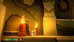 Earth Vellumental Temple — Paper Mario: The Origami King walkthrough screenshot