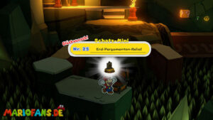 Earth Vellumental Temple — Paper Mario: The Origami King walkthrough screenshot