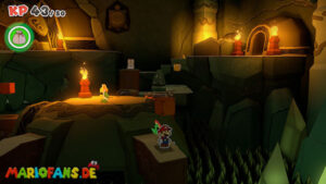 Earth Vellumental Temple — Paper Mario: The Origami King walkthrough screenshot