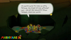 Earth Vellumental Temple — Paper Mario: The Origami King walkthrough screenshot