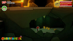 Earth Vellumental Temple — Paper Mario: The Origami King walkthrough screenshot