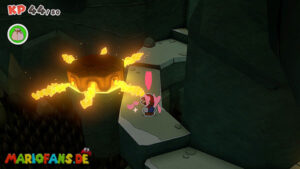 Earth Vellumental Temple — Paper Mario: The Origami King walkthrough screenshot