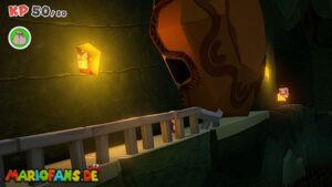Earth Vellumental Temple — Paper Mario: The Origami King walkthrough screenshot