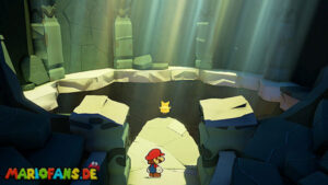 Earth Vellumental Temple — Paper Mario: The Origami King walkthrough screenshot