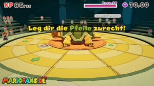 Earth Vellumental Temple — Paper Mario: The Origami King walkthrough screenshot