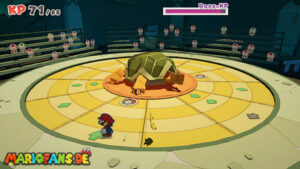 Earth Vellumental Temple — Paper Mario: The Origami King walkthrough screenshot