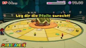 Earth Vellumental Temple — Paper Mario: The Origami King walkthrough screenshot