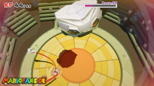 Earth Vellumental Temple — Paper Mario: The Origami King walkthrough screenshot