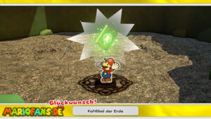 Earth Vellumental Temple — Paper Mario: The Origami King walkthrough screenshot