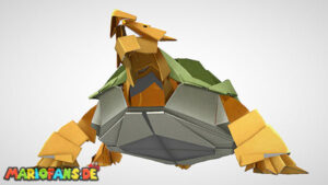 Earth Vellumental Temple — Paper Mario: The Origami King walkthrough screenshot