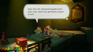 Earth Vellumental Temple — Paper Mario: The Origami King walkthrough screenshot