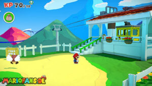 Autumn Mountain — Paper Mario: The Origami King walkthrough screenshot