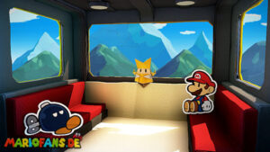 Autumn Mountain — Paper Mario: The Origami King walkthrough screenshot