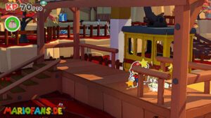 Autumn Mountain — Paper Mario: The Origami King walkthrough screenshot