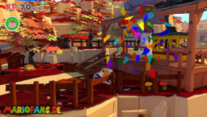 Autumn Mountain — Paper Mario: The Origami King walkthrough screenshot