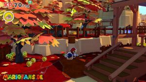 Autumn Mountain — Paper Mario: The Origami King walkthrough screenshot