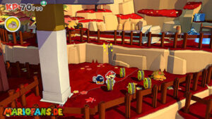 Autumn Mountain — Paper Mario: The Origami King walkthrough screenshot