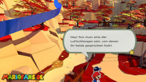 Autumn Mountain — Paper Mario: The Origami King walkthrough screenshot